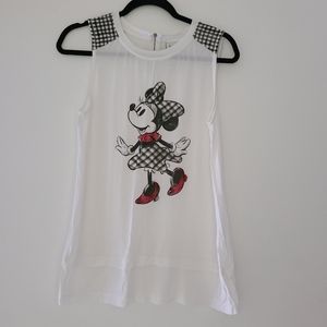DISNEY PARKS Minnie mouse sleeveless top